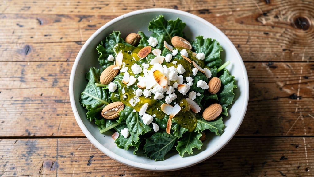 Brazilian Kale Salad Recipe: Citrusy Coconut Crunch With Tropical Twist