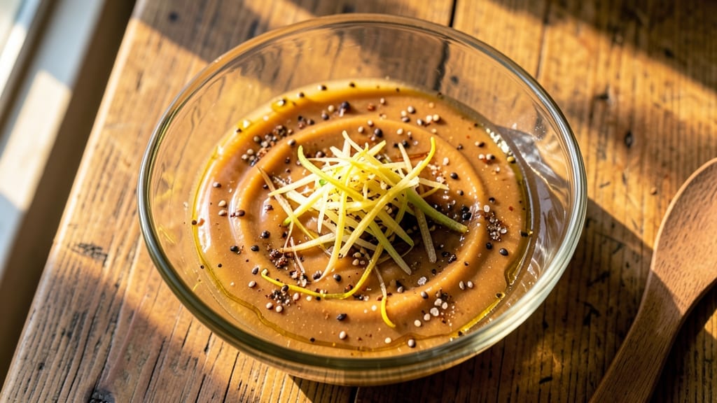 Asian Restaurant Salad Dressing Recipe: Sesame-Ginger Zing With Zero Mayo