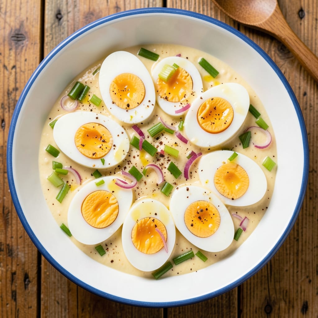 American Egg Salad Recipe: Crunchy Celery and Zesty Lemon Twist