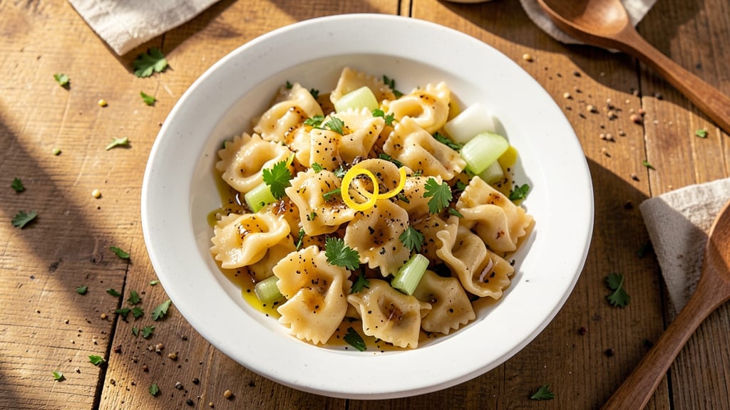 Best Tortellini Salad Recipe Ever: Chef's Secret for No-Wilt Celery Crowns
