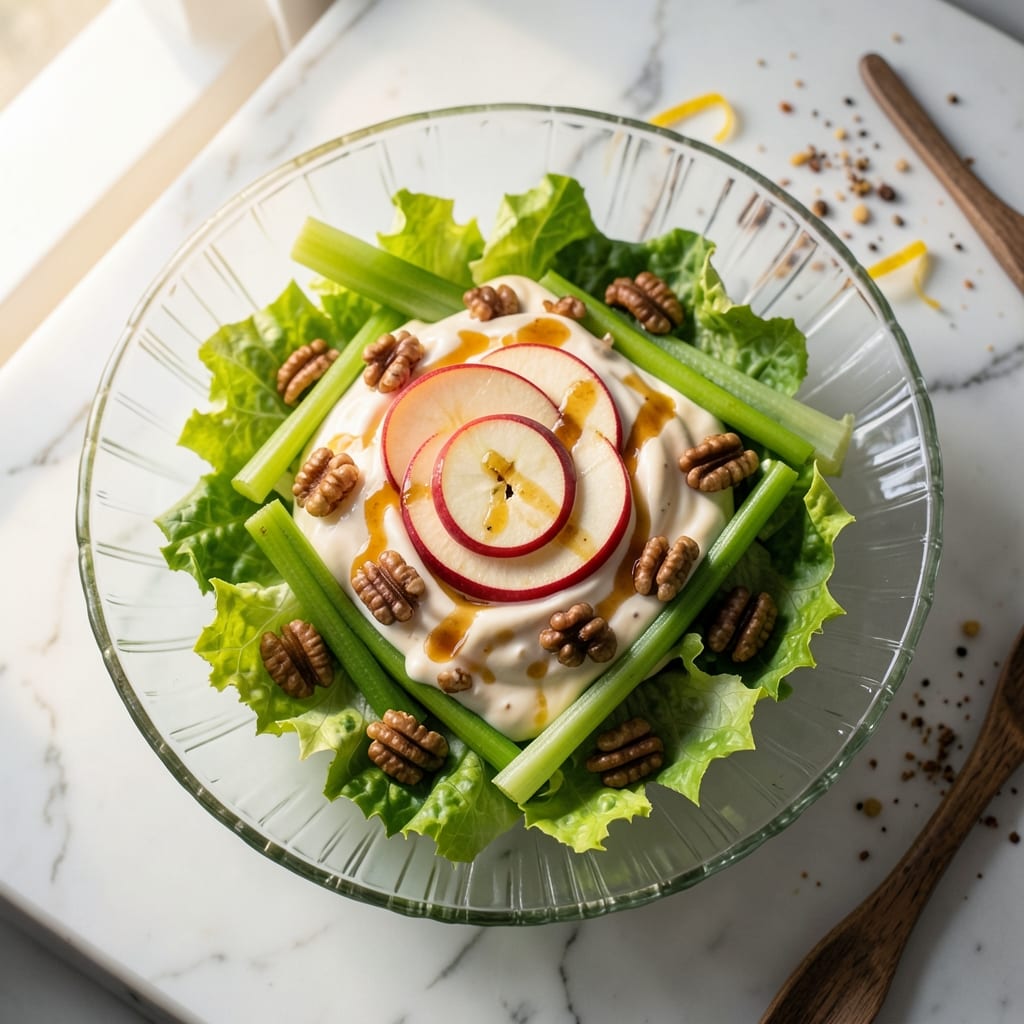 5-Star Waldorf Salad Recipe: Crunchy Apple and Celery Elegance