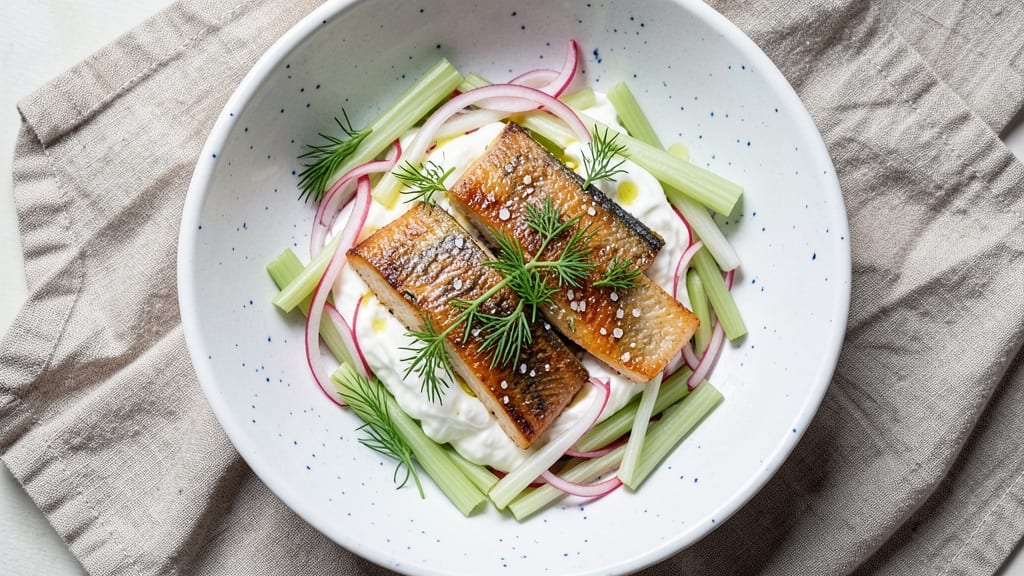 Canned Mackerel Salad Recipe: No-Wilt Celery Crunch With Umami Depth