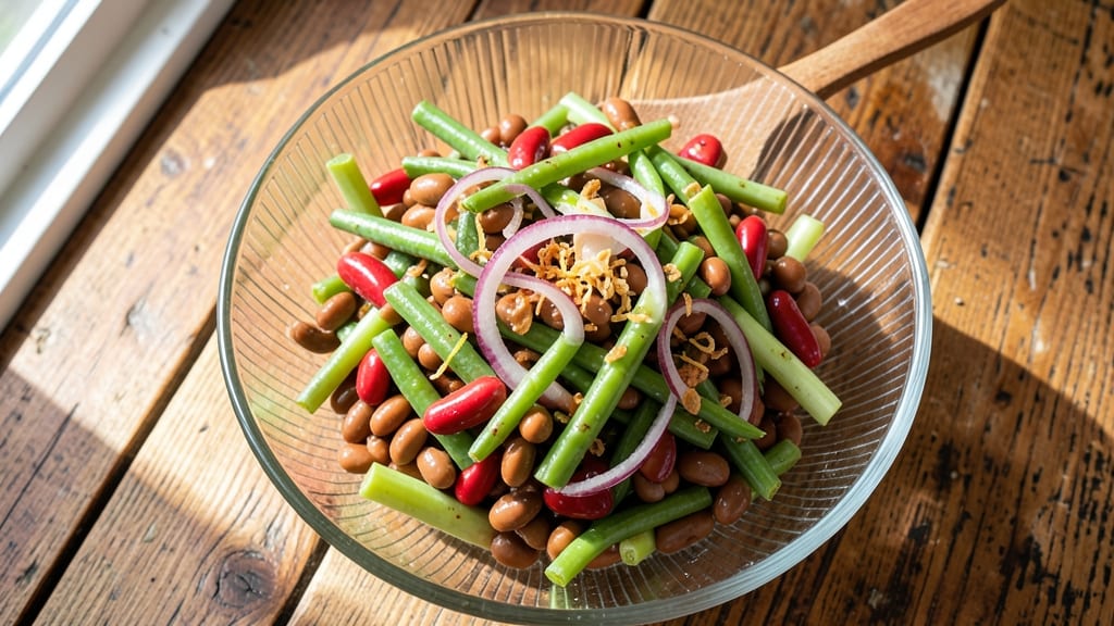 Betty Crocker's 3 Bean Salad Recipe: Classic Comfort with Kidney, Green, and Wax Beans