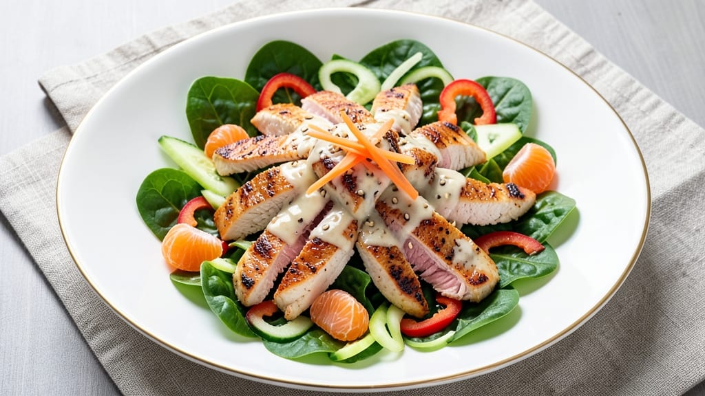 Asian Chicken Salad Recipe With Mandarin Oranges: Sweet-Tart Crunch in 20 Minutes