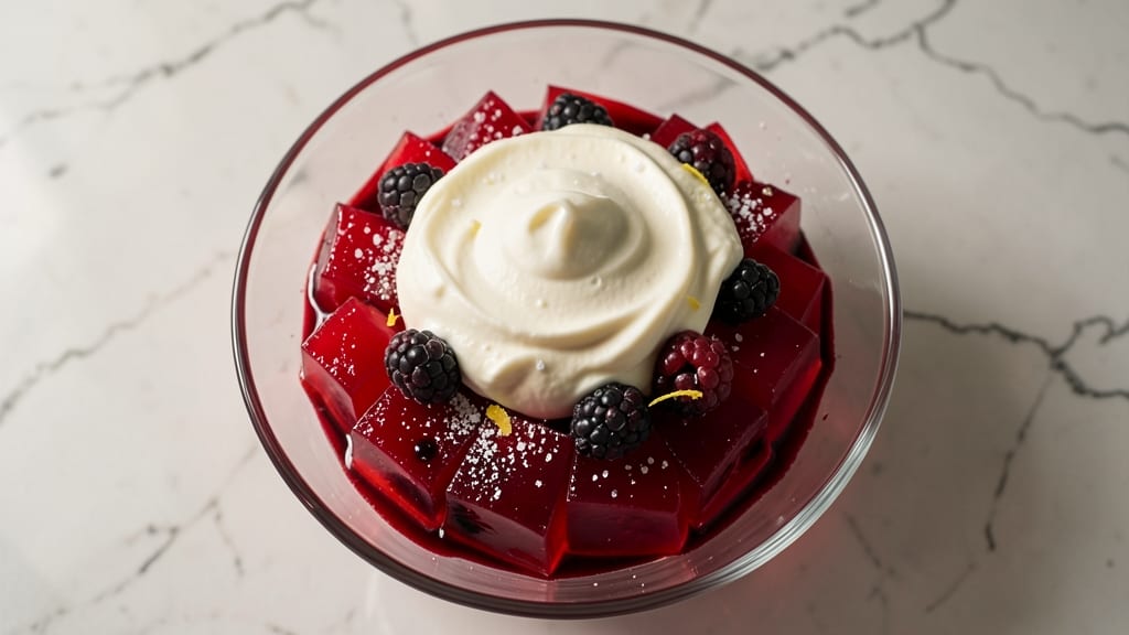 Blackberry Jello Salad Recipe: Vintage Summer Picnic in a Bowl