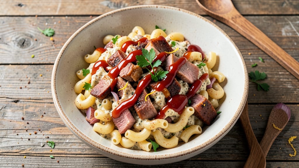Barbecue Macaroni Salad Recipe: Smoky Grilled Corn and Celery Crown Crunch