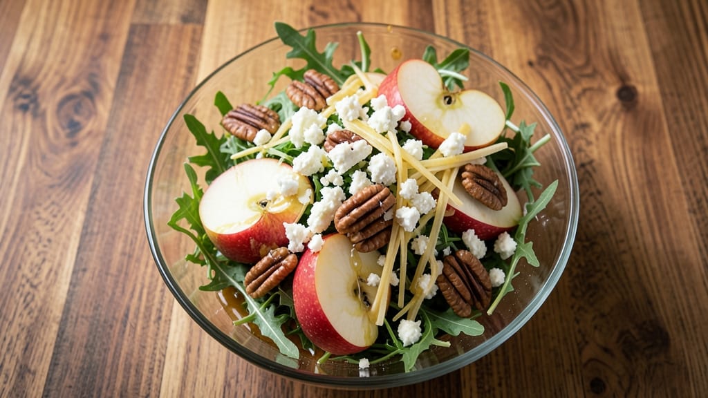 Apple Walnut Blue Cheese Salad Recipe: Crunchy Sweetness Balanced With Tangy Zing