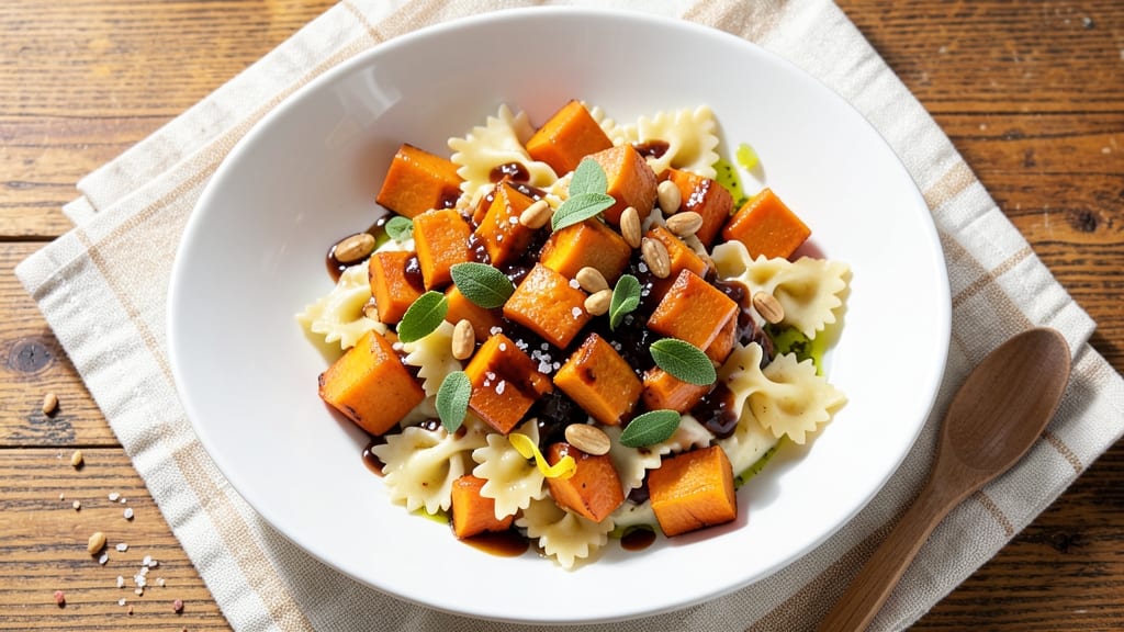 Butternut Squash Pasta Salad Recipe: Warm Roasted Squash Meets Cool Pasta Bliss