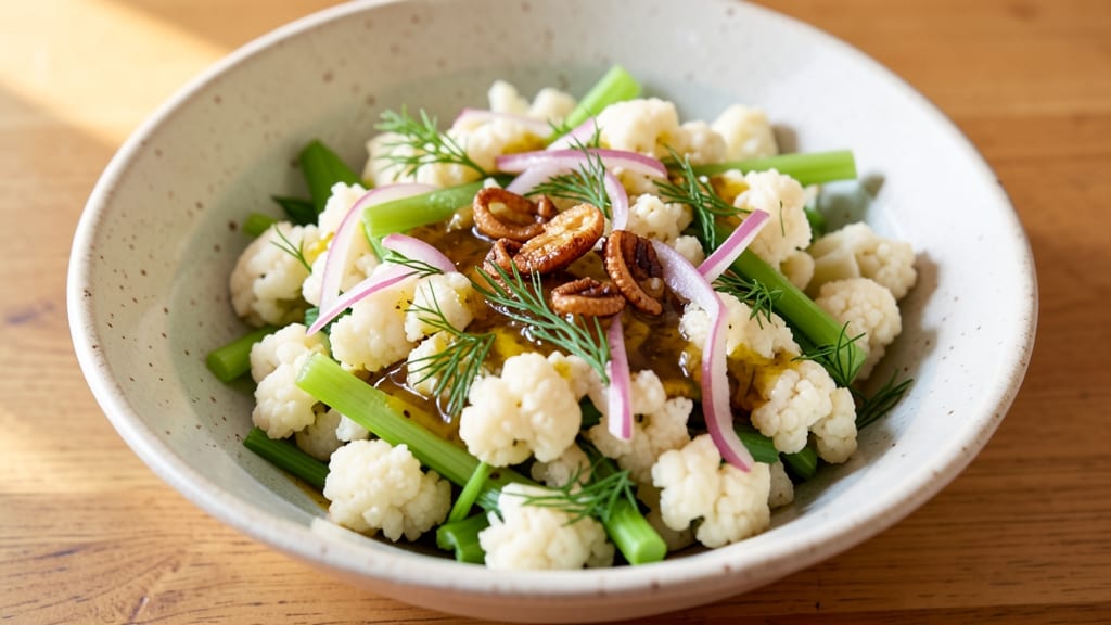 Atkins Cauliflower Potato Salad Recipe: Low-Carb Creaminess Without Mayo