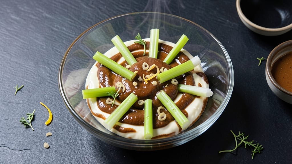 Canlis Seattle Salad Recipe: Anchovy-Infused Velouté With Crisp Celery Crowns