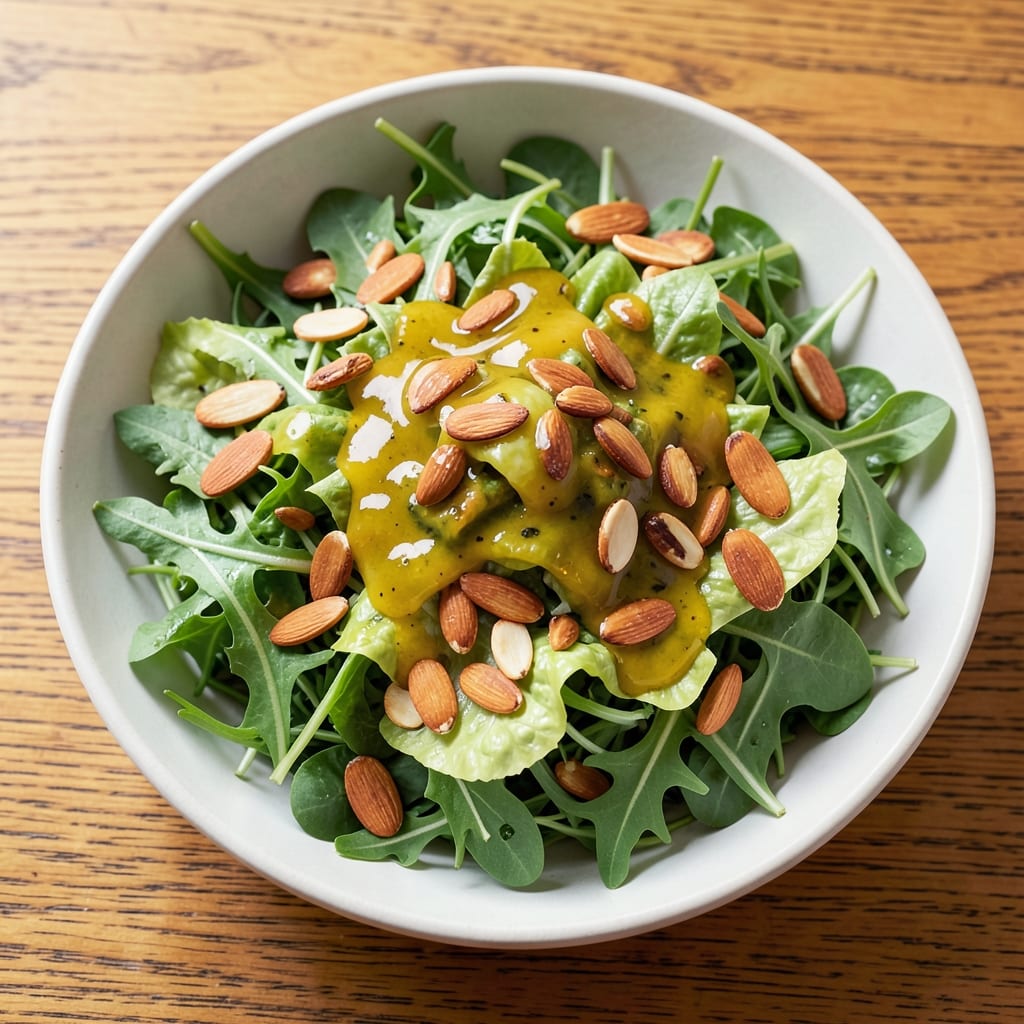 Accompaniment Salad Recipe: Bright Greens With Crunchy Citrus Vinaigrette