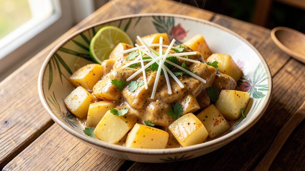 Barbados Potato Salad Recipe: Tropical Creaminess With Lime and Coconut Zing