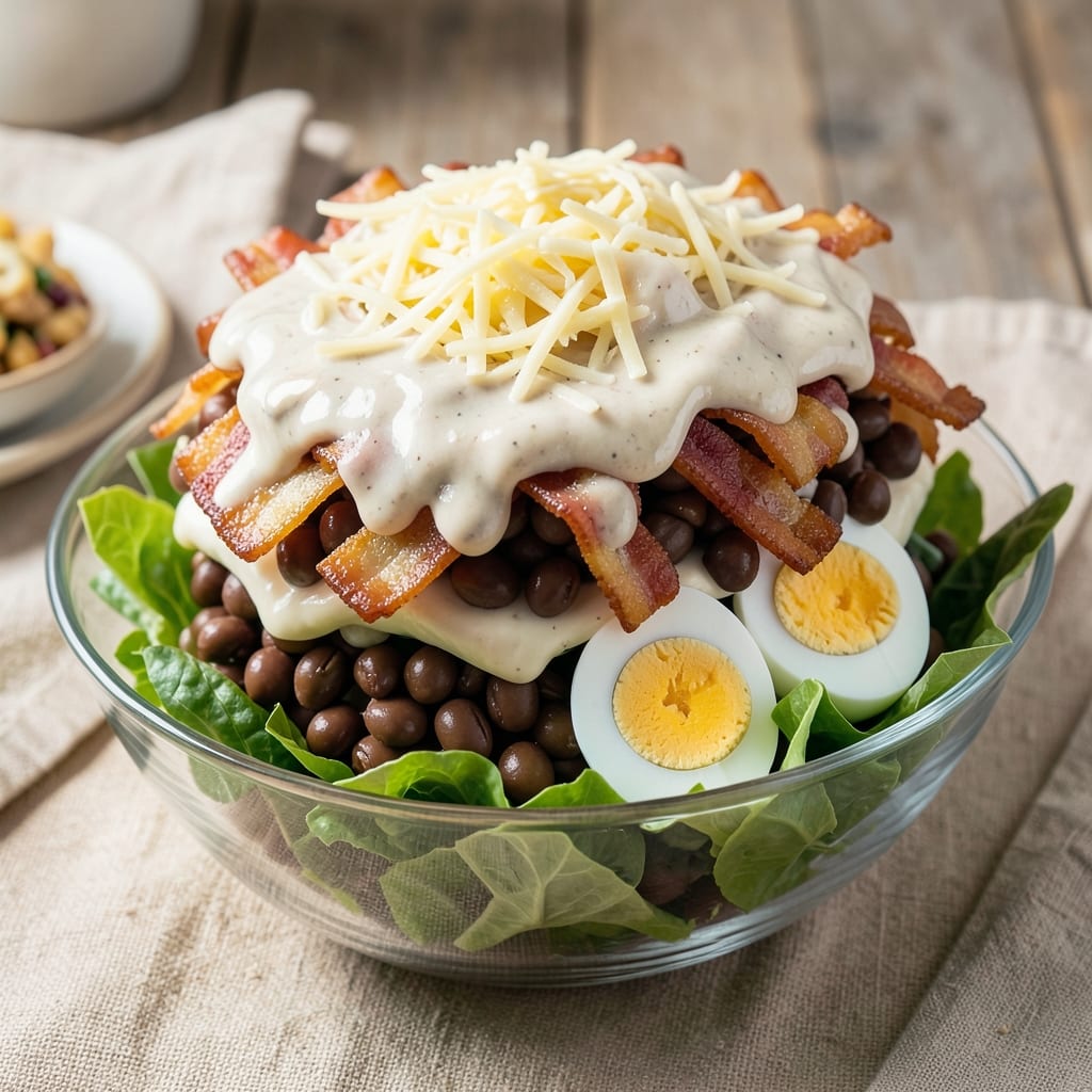 7-Layer Salad Recipe: Stacked Comfort With Crunchy Layers
