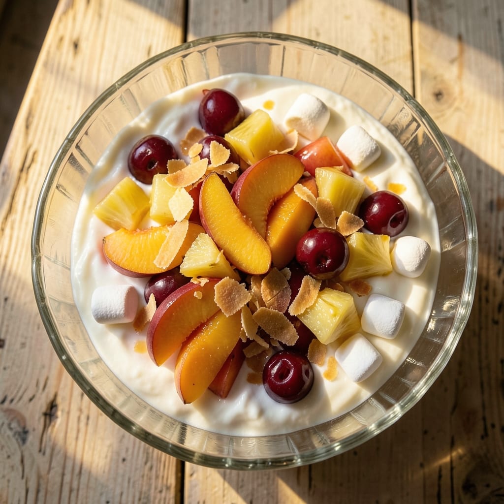 Ambrosia Salad Recipe With Canned Fruit: Layered Creamy Crunch Without the Mess