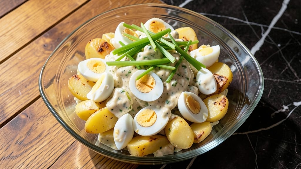 Bill Miller's Potato Salad Recipe: Crisp Celery Crowns and Tangy Herb Dressing Harmony