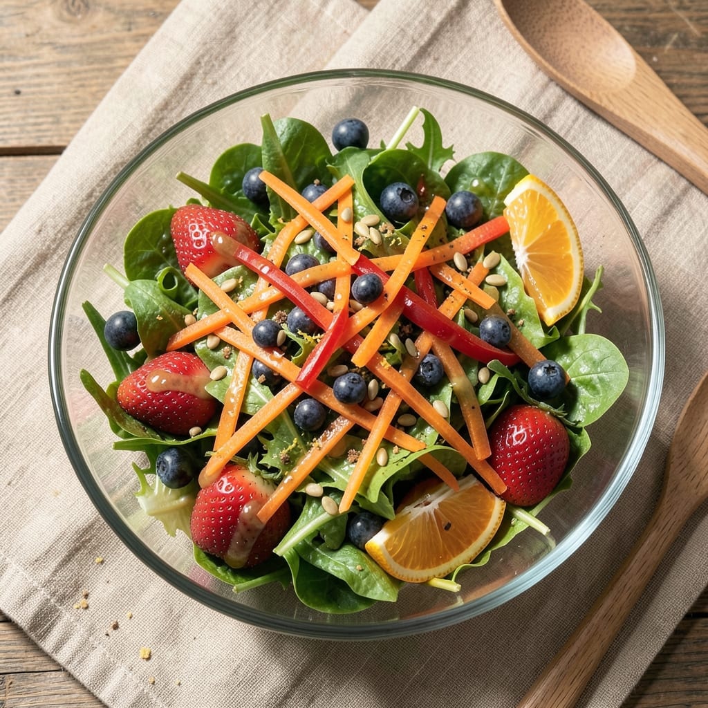 5 a Day Salad Recipe: Vibrant Colors and Crunch-Packed Freshness