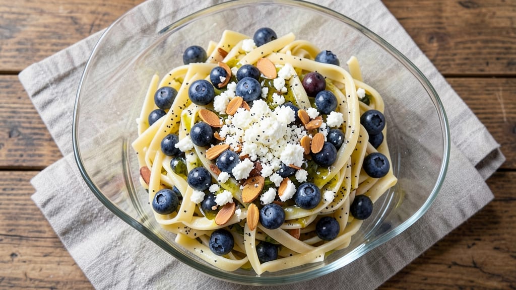 Blueberry Pasta Salad Recipe: Bursting With Juicy Berries and Al Dente Noodles