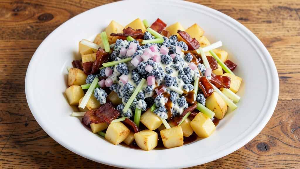 Buffalo Potato Salad Recipe: Spicy Kick and Creamy Celery Crown Harmony