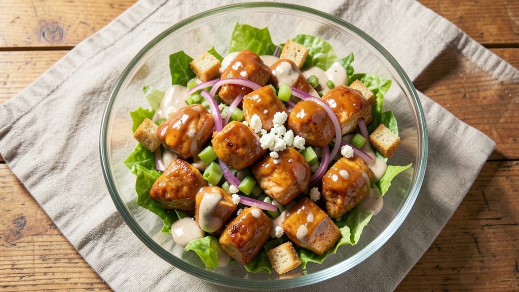 Buffalo Chicken Chopped Salad Recipe: Spicy Kick and Creamy Ranch Fusion