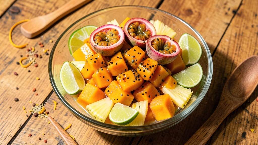 Brazilian Fruit Salad Recipe: Tropical Brightness With Citrus-Lime Zest
