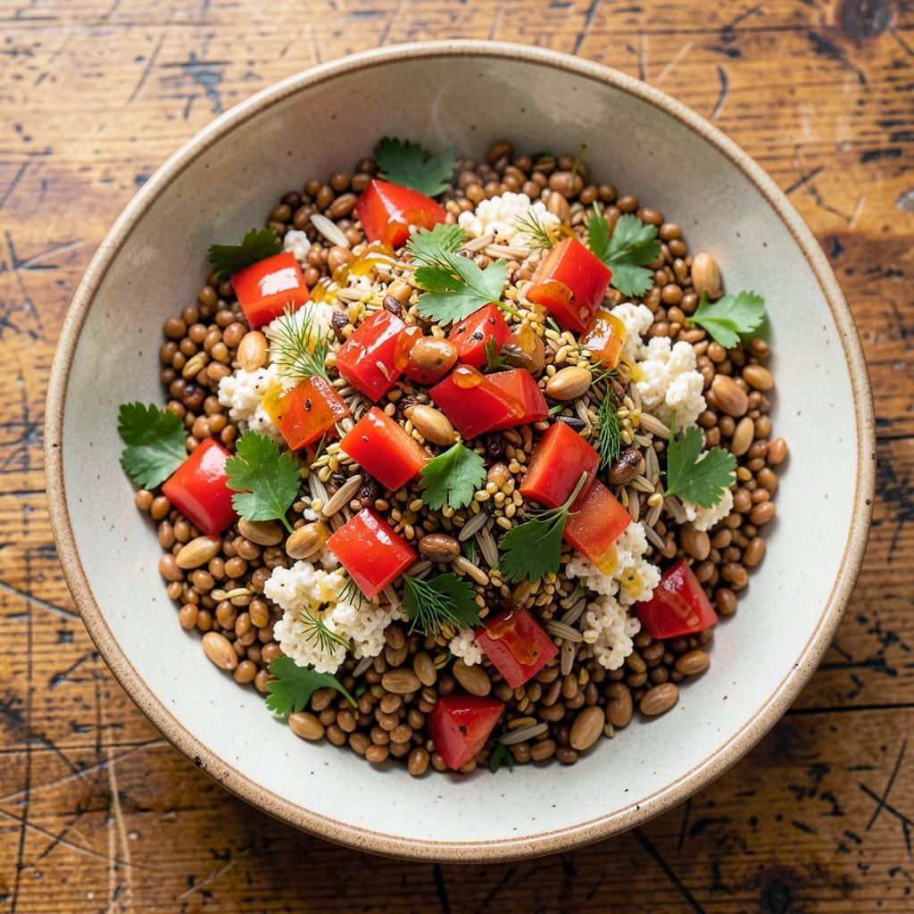 7-Grain Salad Recipe: Nutty, Crunchy, Protein-Packed Powerhouse