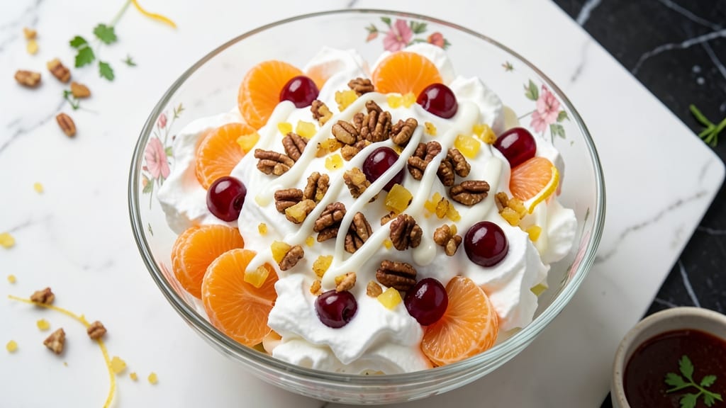 Angel Salad Recipe With Cool Whip: Whipped Cream Dream Layered Perfectly