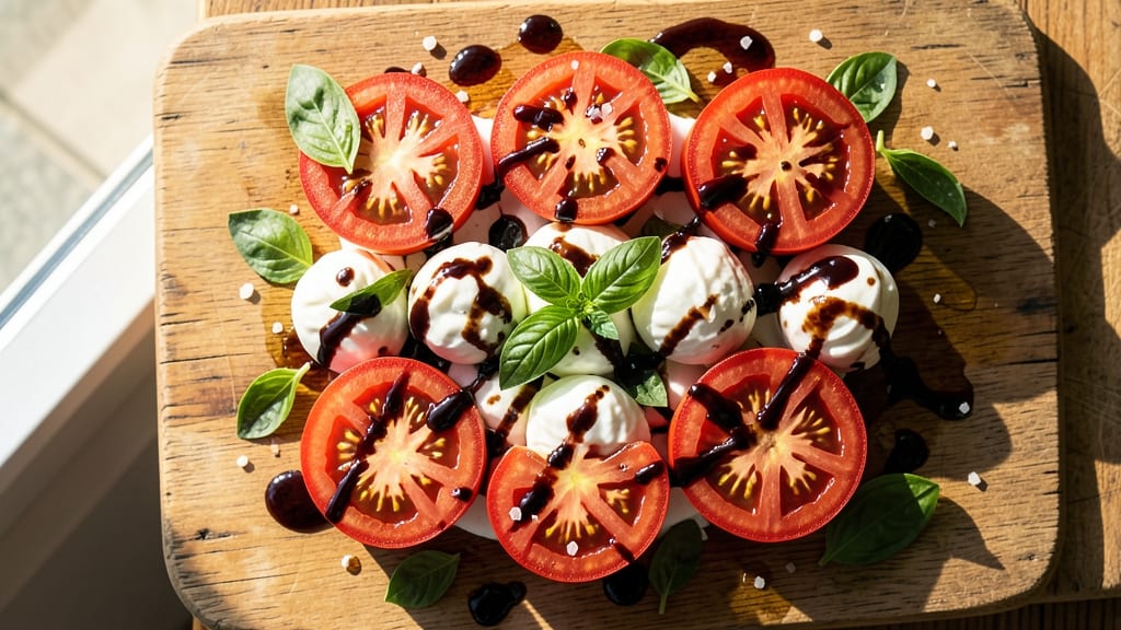 Authentic Caprese Salad Recipe: Tomato, Mozzarella, and Basil Elegance