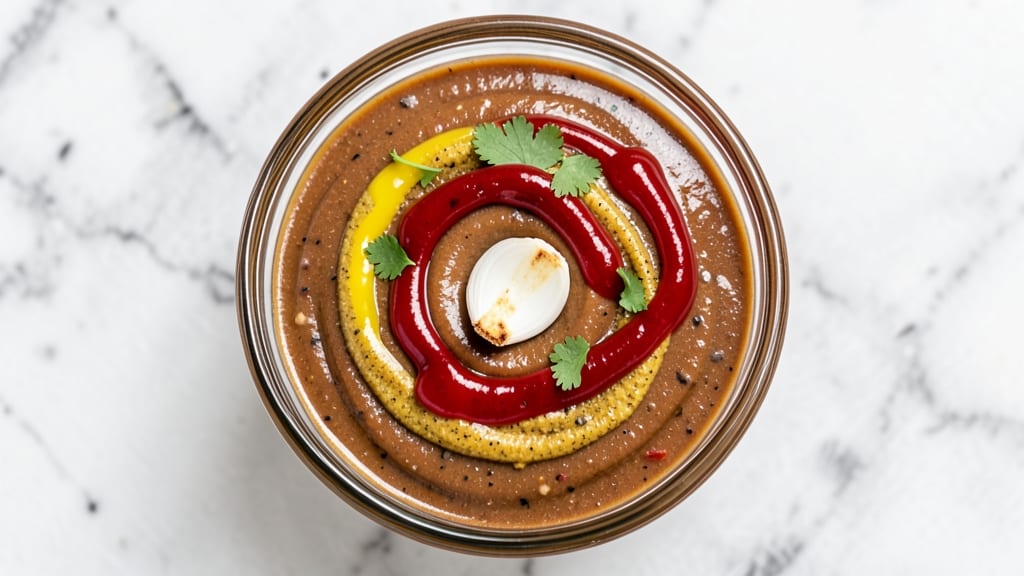 Bang Bang Salad Dressing Recipe: Crisp Celery Crowns Over Creamy Herb-Anchovy Velout