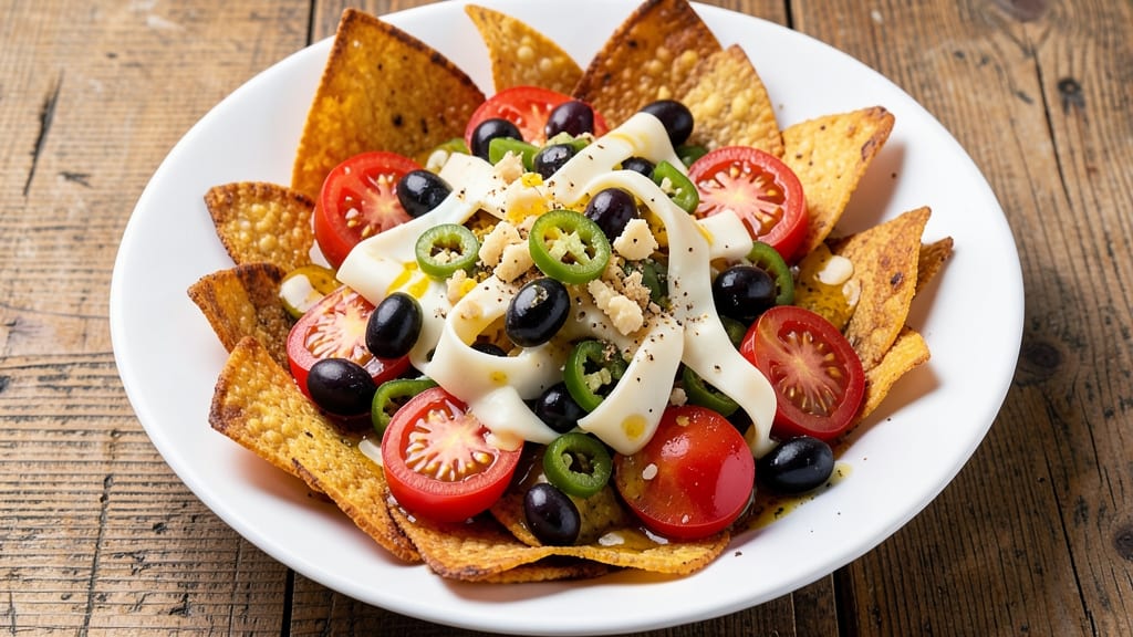 Bandera Salad Recipe: Crunchy Tortilla Chips and Zesty Lime Dressing Twist