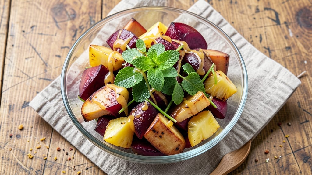 Beetroot and Pineapple Salad Recipe: Vibrant Sweet-Tart Contrast in 15 Minutes