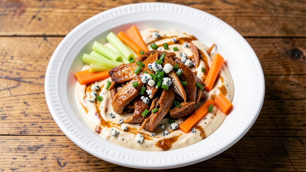 Buffalo Chicken Salad Dip Recipe: Spicy Kick and Creamy Velout Balance