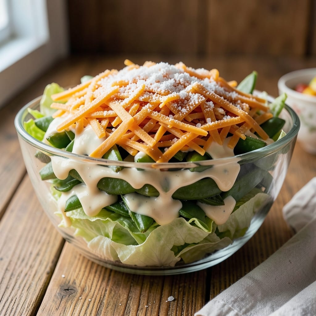 7-Layer Salad Recipe With Mayo And Sugar: Sweet-and-Savory Stacked Magic