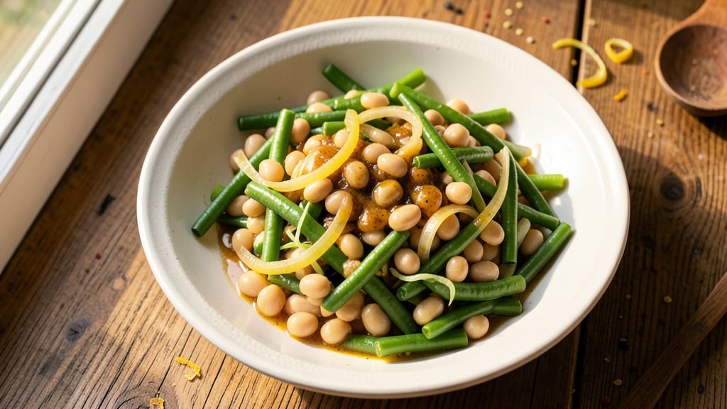 Bean Salad Recipe With Apple Cider Vinegar: Bright Tang and Crisp Celery Crowns