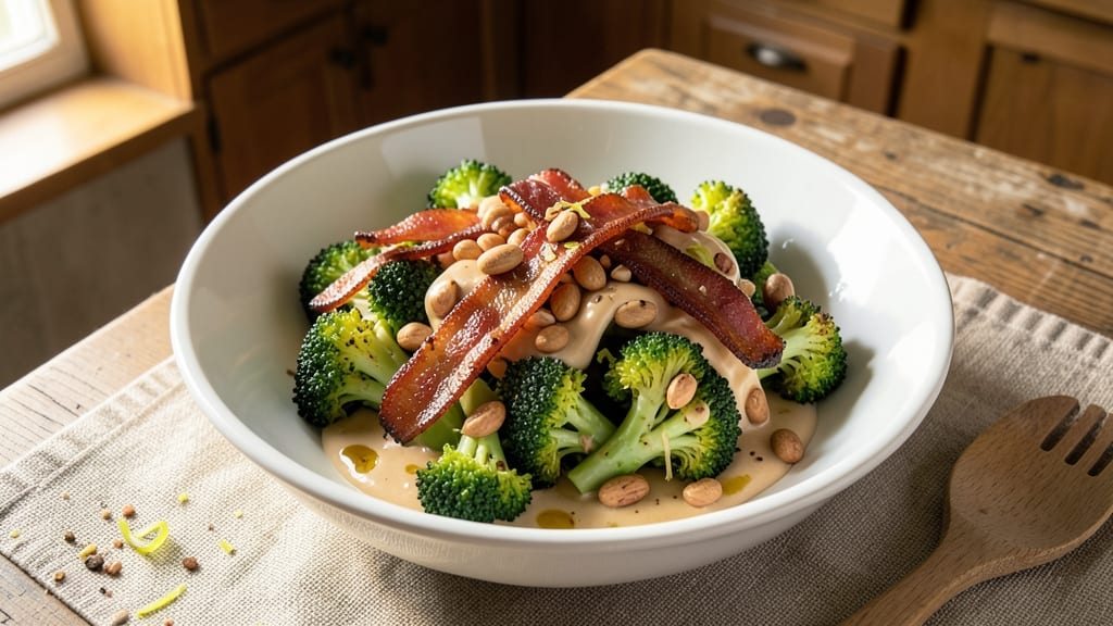 Broccoli Bacon Peanut Salad Recipe: Crunchy, Nutty, and Smoky Flavor Bomb