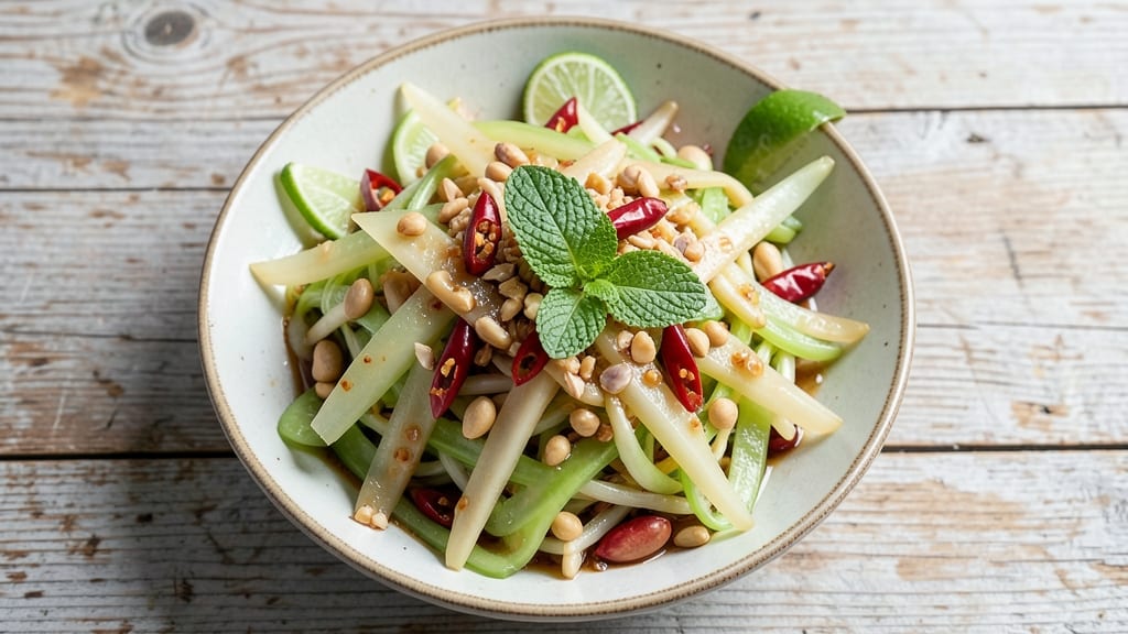 Authentic Thai Green Papaya Salad Recipe: Spicy, Tangy, and Crunchy in 15 Minutes