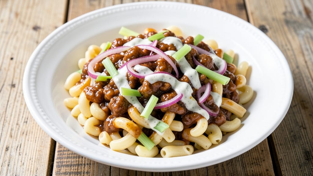 Buffalo Macaroni Salad Recipe: Spicy Kick and Creamy Celery Crunch