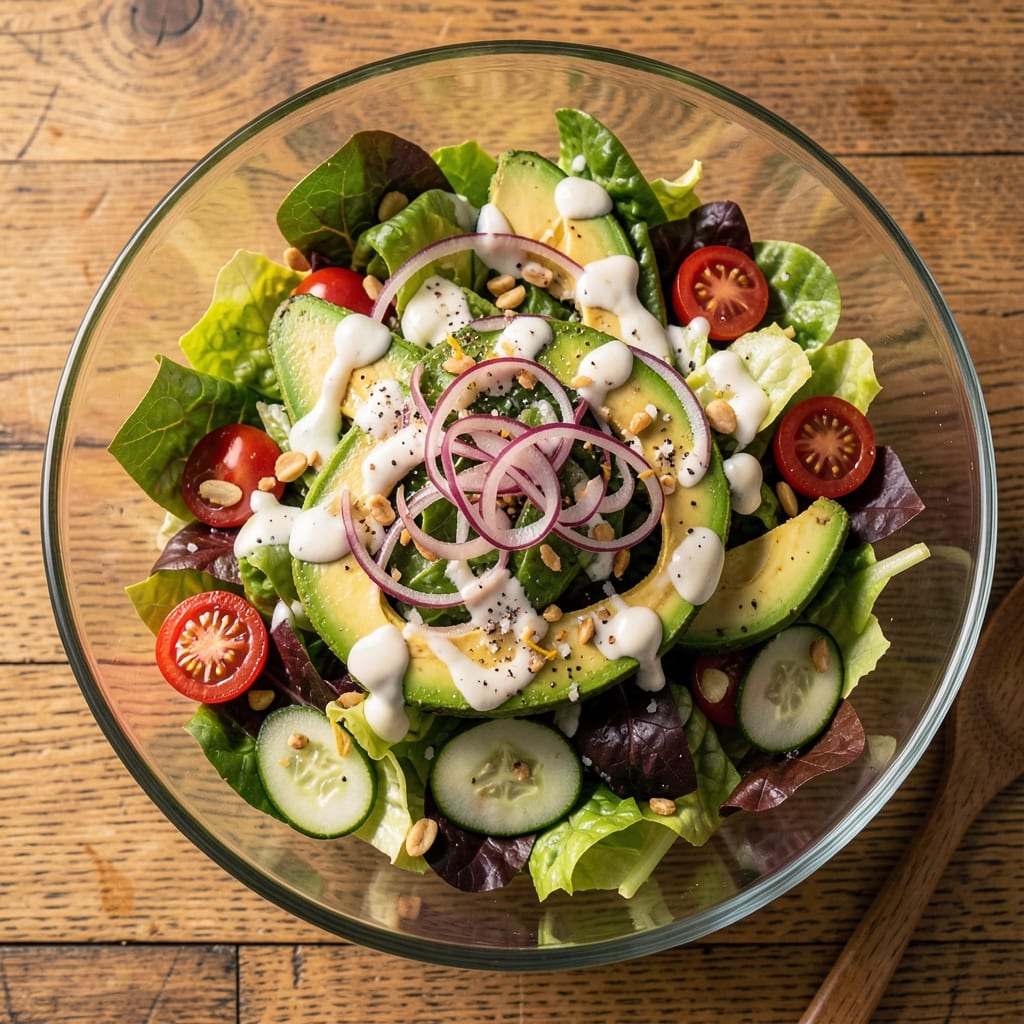 4-Cup Salad Recipe: Layered Crunch and Creamy Contrast