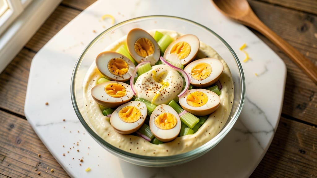 Boiled Egg Salad Recipe for Weight Loss: Lightened-Up Crunch With Zero Mayo