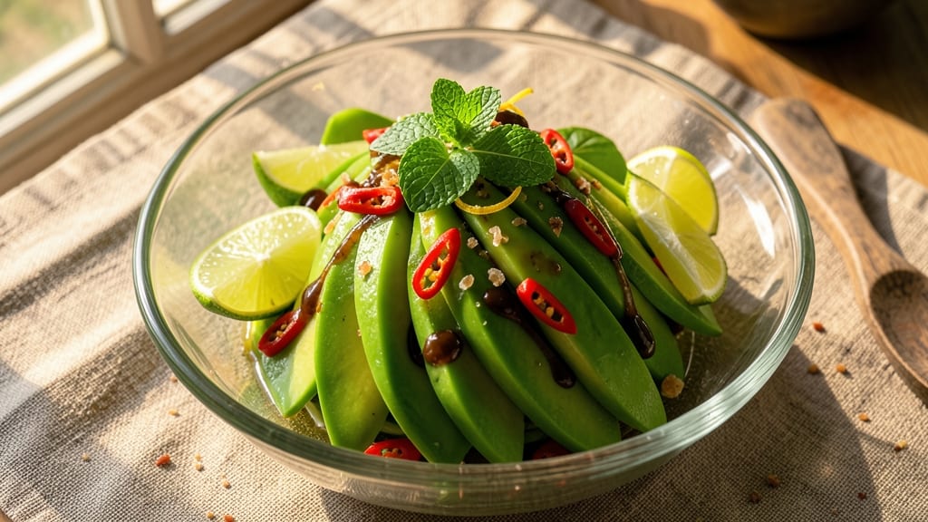 Cambodian Green Mango Salad Recipe: Zesty Lime and Chili Crunch in 15 Minutes