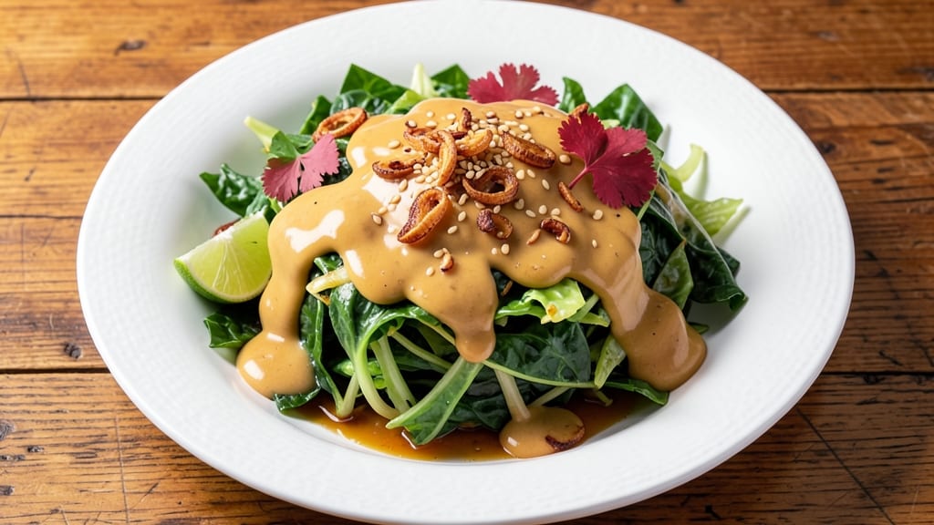 Cabbage Peanut Salad Recipe: Crunchy Shreds and Nutty Creaminess Balance