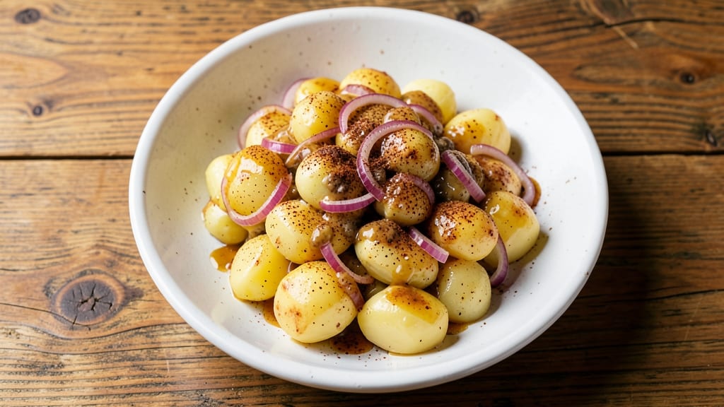 Bodacious Potato Salad Recipe: Bold Mustard-Anchovy Kick Without Mayo