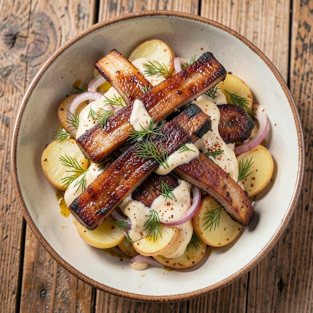 12 Bones Smoked Potato Salad Recipe: Smoky BBQ-Infused Crunch