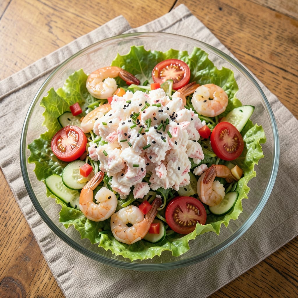 African American Seafood Salad Recipe: Zesty Citrus-Lime Shrimp and Crab Delight