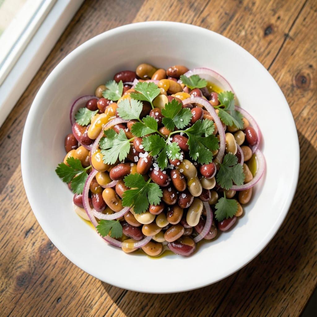 3 Bean Salad Recipe UK: Bright and Crunchy Pantry Staple Delight
