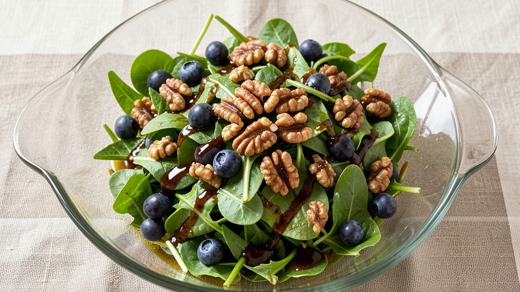 Blueberry Walnut Salad Recipe: Sweet-Tart Bite With Crunchy Nut Magic