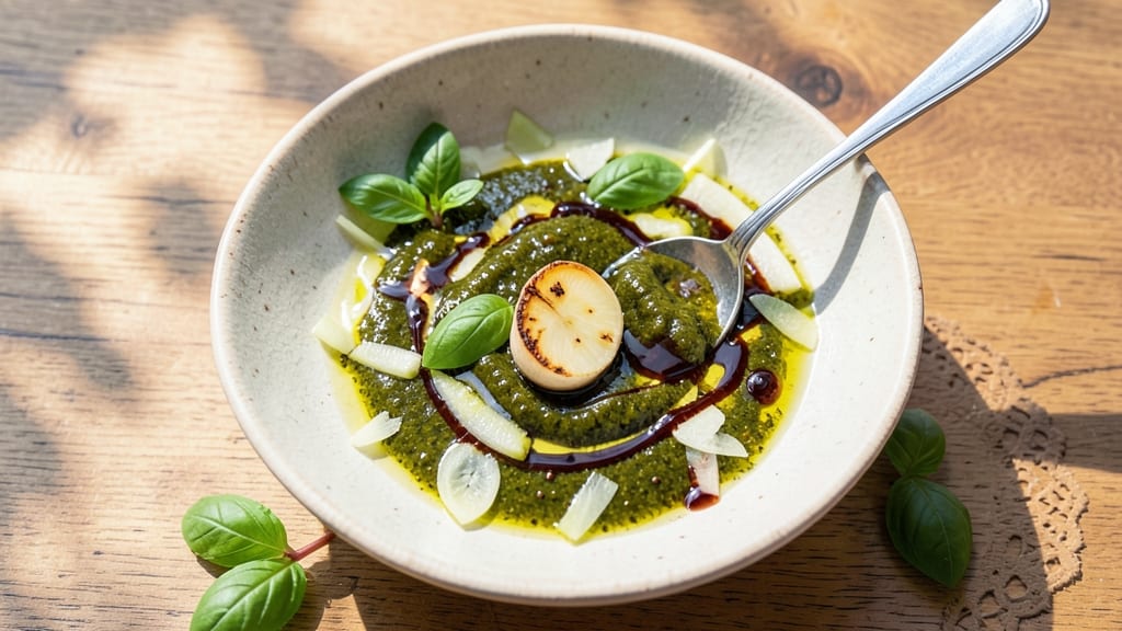 Bruschetta Salad Dressing Recipe: Celery Crown Crunch With Herby Velout Base